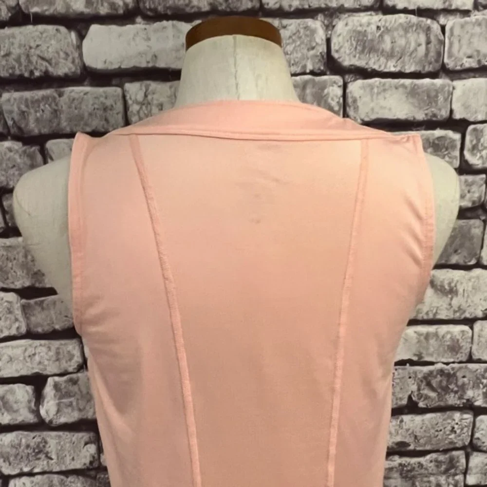 Nike Dri-Fit Pink & Peach Spaghetti Strap Top Size Large